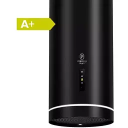 Витяжка острівна Perfelli Design Ricco 35 Nero Silenzio