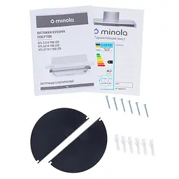 Витяжка телескопічна MINOLA HTL 6214 I 700 LED - мініатюра 13