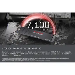 Накопичувач SSD Sandisk m.2 NVMe 500GB 5100 PCI-E 4.0 (SDSP51500GAN-000E0) - мініатюра 3