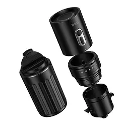Портативна кавомашина HOCO HX80 15 W 1300 mAh Portable all-in-one coffee machine Black (6942007672740) - мініатюра 4
