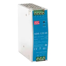 Блок живлення NDR-120-48 Mean Well на DIN-рейку (43-00522) - мініатюра 2