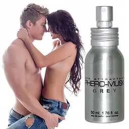 Парфуми з феромонами чоловічі Aurora Phero-Musk Grey, 50 ml - мініатюра 3