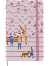 Записник Moleskine Sakura середній, Нелінований Канва (LESU05QP062)
