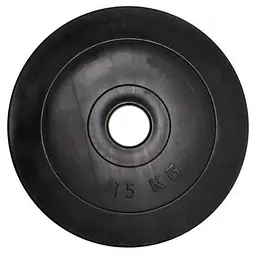 Диск гантельний "Rock Pro" NE-PL-D-15 15 кг композитний у пластиковій оболонці