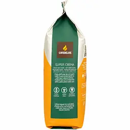 Кава Candelas Super Crema Essential в зернах 1 кг - мініатюра 3