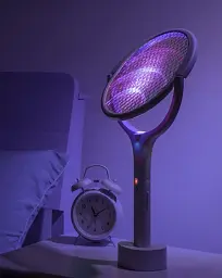 Електрична мухобійка з поворотним механізмом та LED підсвічуванням AusHauz - мініатюра 3
