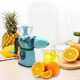 Соковижималка ручнfMLY-662 Hand Juicer Ice Cream, Meileyi Бірюзовий 84796 - мініатюра 5