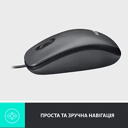 Мишка Logitech M100 USB Black (910-006652) - мініатюра 5
