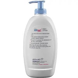 Дитячий лосьйон Sebamed Baby з помпою, 400 мл - мініатюра 3