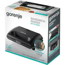 Бутербродниця Gorenje SM 701 GCB (SW-2027) (6485809) - мініатюра 2