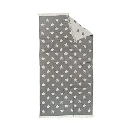 Рушник Lotus Home Pestemal - Star 90x160 black чорний