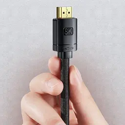 Кабель Baseus High Definition Series HDMI - HDMI 8K 2m CAKGQ-K01 Black - мініатюра 9