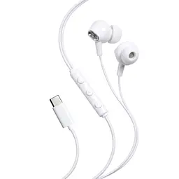 Навушники Vention Echo Lite USB-C In-Ear Wired White (GBBWAV) - мініатюра 2