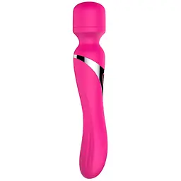 Вібратор B - Series Fox Dual Massager Pulsator 22.6 см (рожевий) - мініатюра 11
