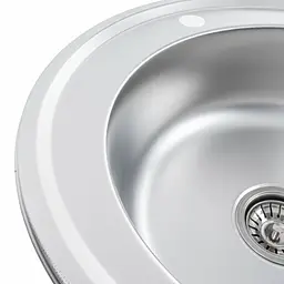 Кухонна мийка з нержавіючої сталі Platinum 510 декор (0,6/170 мм), Decor - мініатюра 7