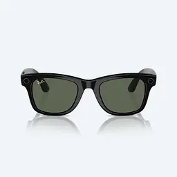 Смарт-окуляри Ray-Ban Meta Wayfarer Shiny Black Frame Green Lenses (RW4006 601/71 50-22) - мініатюра 2