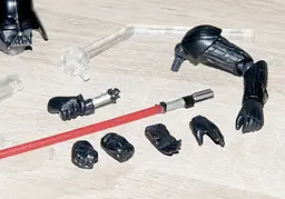 Фігурка Star Wars. Darth Vader Дарк Вейдер Return of Anakin Skywalker 17 см SW 214 - мініатюра 3