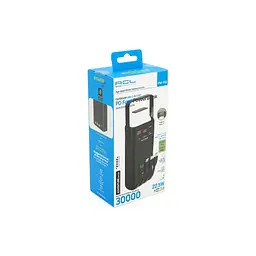 Батарея універсальна ACL 30000mAh, 22.5W, USB/Micro/Type-C/Lighting, Flashlight (PW-112) - мініатюра 5
