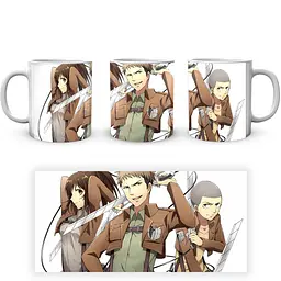 Кухоль GeekLand Attack on Titan Атака Титанів Саша Жан Конні AOT 002.24 330 мл білий - мініатюра 4