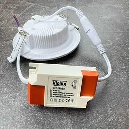 Світильник LED даунлайт Violux ALUMIN 6W 4200K круг IP20 ( 120150 ) - мініатюра 7