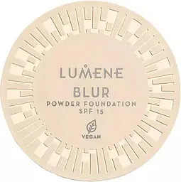 Компактна крем-пудра для обличчя 2в1 Lumene Blur Longwear Powder Foundation SPF 15, тон 2, 10 г - мініатюра 2