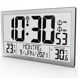 Годинник настінний Technoline WS8113 Silver (WS8113) - мініатюра 3