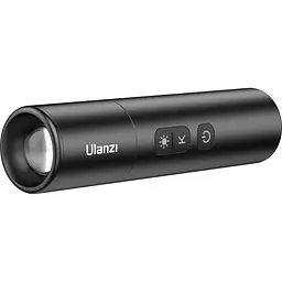 Відеосвітло Ulanzi Vijim LM07 Videography Flashlight UV-L031GBB1 Black - мініатюра 5