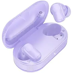 Бездротові навушники Hoco EQ19 Duke V true wireless BT headset, BT5.4, 40mAh, 400mAh, 7h, purple
