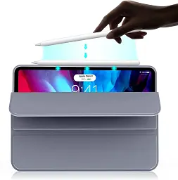 Чохол до планшета BeCover Tri Fold Soft TPU Silicone Apple iPad Air 13" M2/M3 (2024/2025) Purple (711743) - мініатюра 2