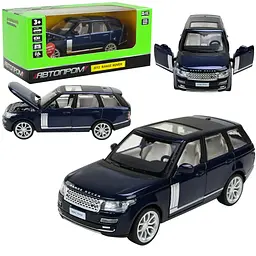 Колекційна металева модель автомобіля Автопром Range Rover 2013 з інерцією, світлом та звуком 1:34 - мініатюра 4