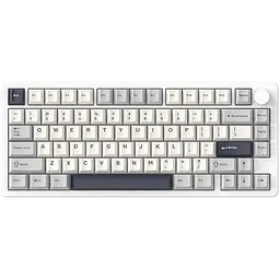 Клавіатура ігрова механічна Attack Shark X86 82кл.RGB,Wireless,Matcha Switch, Starlight White (X86SW_AS)