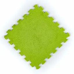 Підлога-пазл плюшевий САЛАТОВИЙ 30x30x1cm (D) SW-00002094 - мініатюра 3