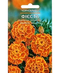 Насіння Весна Чорнобривці Фієста 0.3 г (51049) - мініатюра 2