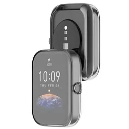 Захисний чохол Tamister для смартгодинника Amazfit Bip 3/3Pro прозорий - мініатюра 3