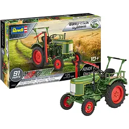Збірна модель Revell Трактор Fendt F20 Dieselroß рівень 2 масштаб 1:24, 91 деталь (RVL-07822) - мініатюра 2