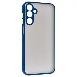 Чехол-панель-накладка для Samsung Galaxy M15 5G (M156), Frosted Matte, синий, противоударный чехол с защитой всего корпуса, термополиуретан TPU + поликарбонат PC, ArmorStandart (ARM74381)
