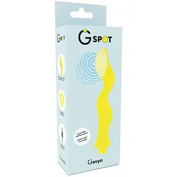 Вібратор для зони Cyber Silicock G GAVYN жовтий G-Spot - мініатюра 6