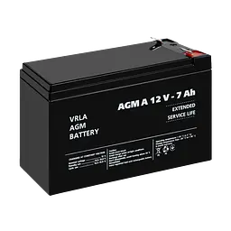 Акумулятор для сигналізації AGM А 12V - 7 Ah - мініатюра 4