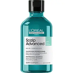 Шампунь L'Oreal Professionnel Scalp Advanced Anti-Oiliness для схильного до жирності волосся очищуючий 300 мл