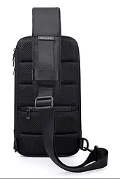 Однолямковий рюкзак через плече Bange BG-7565 7л Сумка-слінг з USB-роз'ємом Black (19369) - мініатюра 3