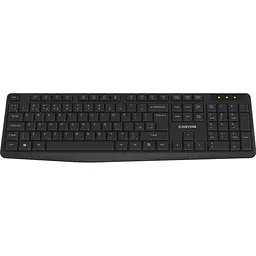 Клавіатура Canyon KB-W01 Wireless Black (CNE-CKEYW01)