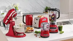 Кухонна машина KitchenAid Artisan 4,8 л 5KSM125EER з відкидним блоком червоний - мініатюра 8