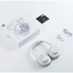 Навушники з мікрофоном SoundPEATS Space White - мініатюра 3
