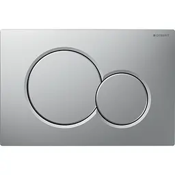 Клавіша змиву Geberit Sigma01 хром матовий, Хром 115.770.JQ.5