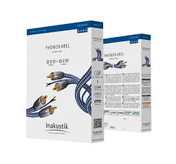 Межблочный кабель 2RCA-2RCA Inakustik Premium Phono 1,5m - мініатюра 2