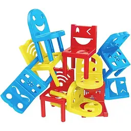 Настільна інтерактивна гра "Balance Chairs" BCH-36, 36 шт - мініатюра 2