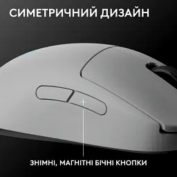 Мишка Logitech G Pro 2 Lightspeed Wireless White (910-007302) - мініатюра 2
