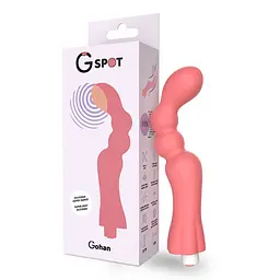 Вібратор для точки G GOHAN, колір: помаранчевий G-SPOT (Іспанія) G-SPOT GS907433 103082 - мініатюра 6