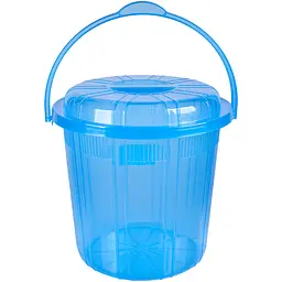 Відро Stars Plast блакитний 16 л (94338/блак)