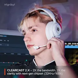 Ігрова гарнітура SteelSeries Arctis Nova 5 Wireless MultiPlatform White (61671) - мініатюра 10